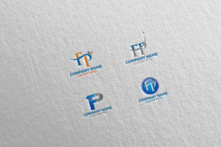 Letter F, P FP Logo Design 13: A Modern Asset for Digital Brands