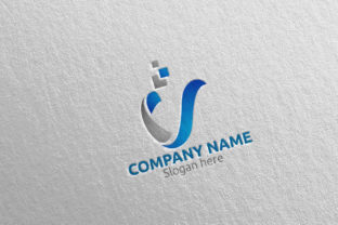 Letter V Logo Design 53: A Modern Identity Template
