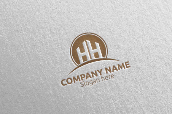 Modern Brand Identity with the Letter H Logo Design 31