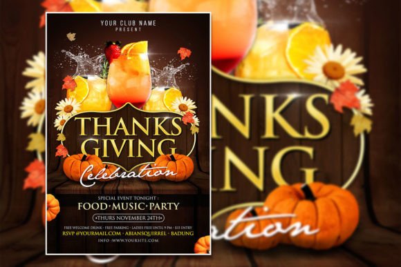 Your Ultimate Thanksgiving Celebration Flyer Template